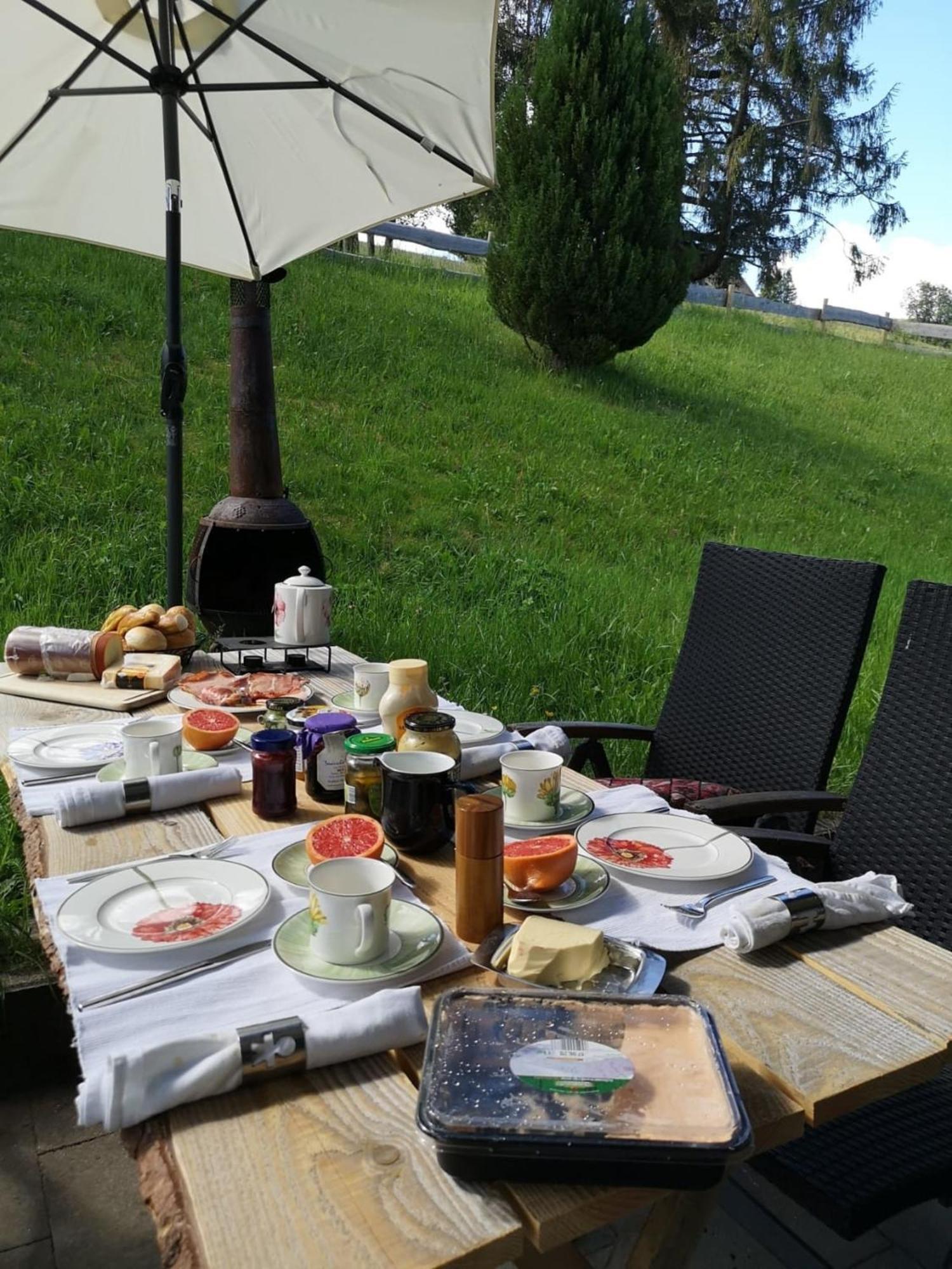 オーベルリート Schwarzwaldhaus Sonnenstrasse, Oberried-Hofsgrund, Dreisamtalヴィラ エクステリア 写真
